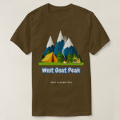 westelijke geitenpiek t-shirt (Design voorkant)