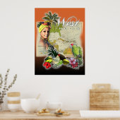 westelijke india poster (Keuken)