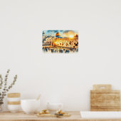 Westelijke Muur Jeruzalem Poster (Keuken)