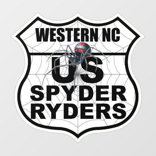 Westelijke NC-hoofdstuk - Decal Hoofdstuklogo (Vel)