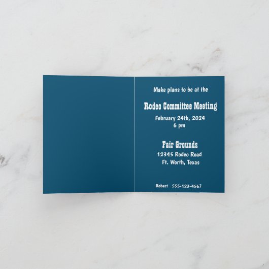 Westelijke Rodeo Aangepast (Binnen)