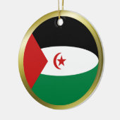 Westelijke Sahara Vlag Ornament (Links)