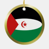 Westelijke Sahara Vlag Ornament (Achterkant)