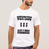WESTEN6 8 5BALLERS T-SHIRT (Voorkant)