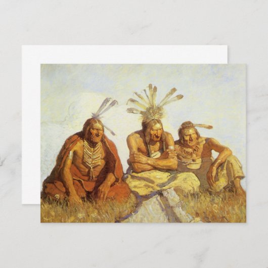  Westen, Guardians War of Peace by NC Wyeth (Voorkant / Achterkant)