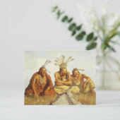  Westen, Guardians War of Peace by NC Wyeth Briefkaart (Staand voorkant)