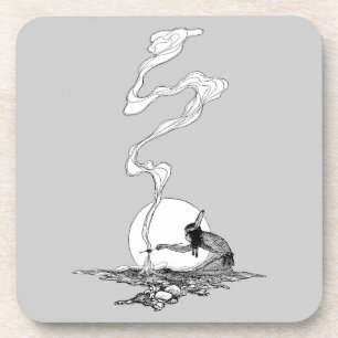  Westen, Indiaan in zijn eenzaamheid door NC Wyeth Bier Onderzetter