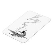 Westen, Indiaan in zijn eenzaamheid door NC Wyeth Magneet (Linkerzijde)