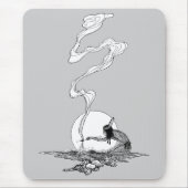  Westen, Indiaan in zijn eenzaamheid door NC Wyeth Muismat (Voorkant)