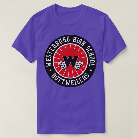 Westerburg High School T-shirt (Design voorkant)
