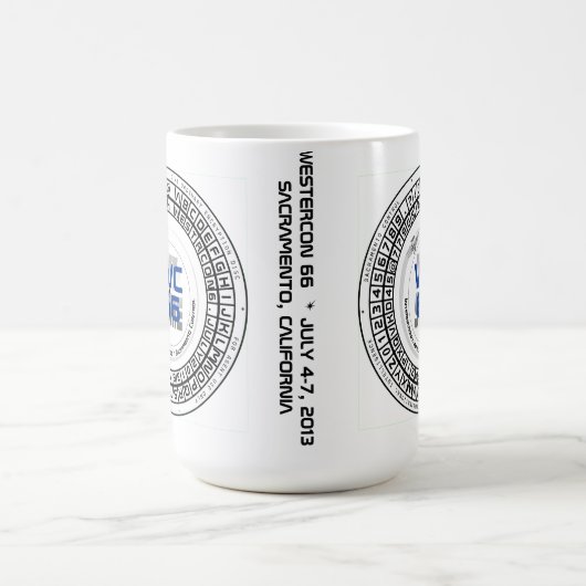 Westercon 66 Decoder Wheel Mokken (Center)