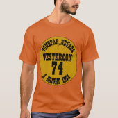 Westercon 74 T Shirt (dubbelzijdig) (Voorkant)
