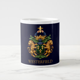 Westerfield Nederlands Familiewapen. Grote Koffiekop