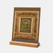 Westerfield Nederlandse gezinscolat van wapens. Acryl Bord (Hoek)