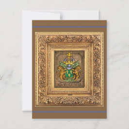 Westerfield Nederlandse gezinscolat van wapens. Briefkaart