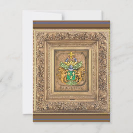 Westerfield Nederlandse gezinscolat van wapens. Briefkaart