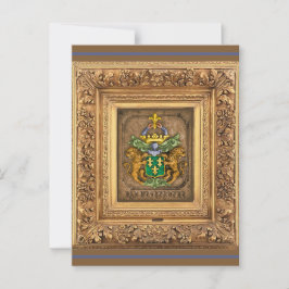 Westerfield Nederlandse gezinscolat van wapens. Briefkaart