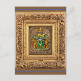 Westerfield Nederlandse gezinscolat van wapens. Briefkaart