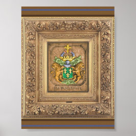 Westerfield Nederlandse gezinscolat van wapens. Poster