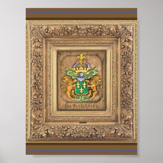 Westerfield Nederlandse gezinscolat van wapens. Poster (Voorkant)