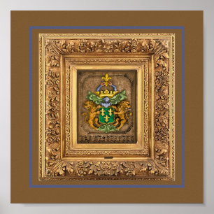 Westerfield Nederlandse gezinscolat van wapens. Poster