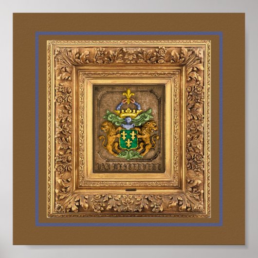 Westerfield Nederlandse gezinscolat van wapens. Poster (Voorkant)