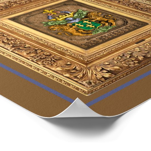 Westerfield Nederlandse gezinscolat van wapens. Poster (Hoek)