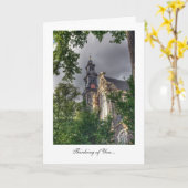 Westerkerk, Amsterdam Kerk - denken aan u Kaart (Gele Bloem)