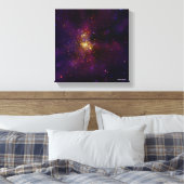 Westerlund 2 canvas afdruk (Insitu (Slaapkamer))
