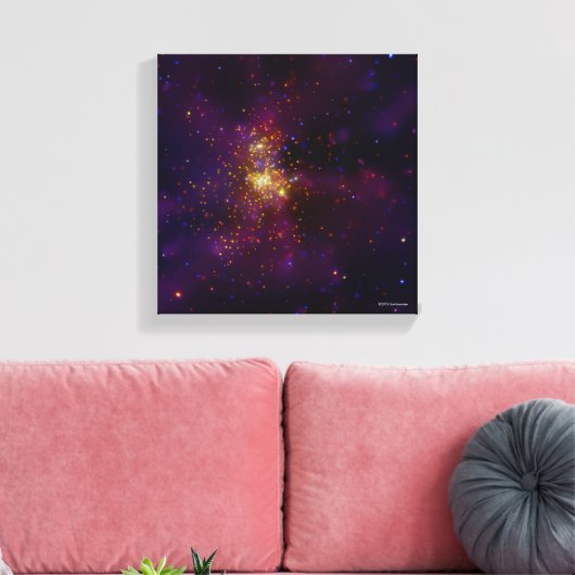 Westerlund 2 canvas afdruk (Insitu (Woonkamer))