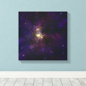Westerlund 2, een jonge ster cluster canvas afdruk (Insitu (Houten vloer))