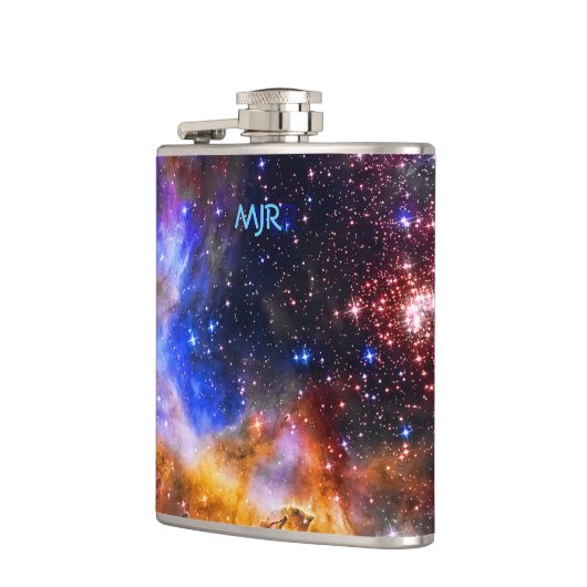 Westerlund 2 in Carina Constellation Space Afbeeld Heupfles (Links)