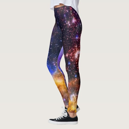 Westerlund 2 in Carina Constellation Space Afbeeld Leggings (Links)
