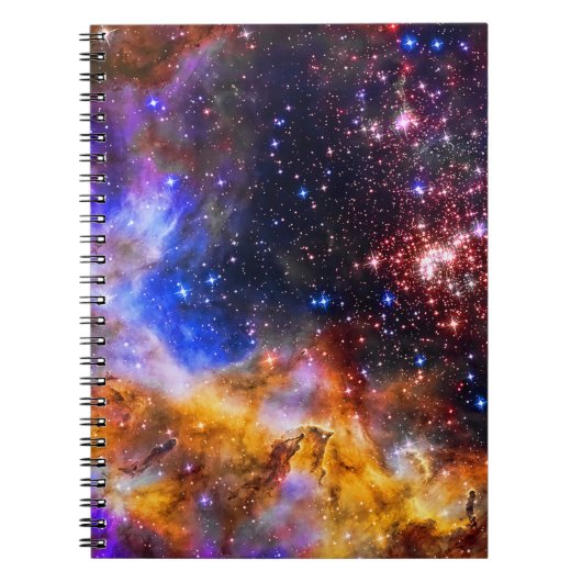 Westerlund 2 in Carina Constellation Space Afbeeld Notitieboek (Voorkant)