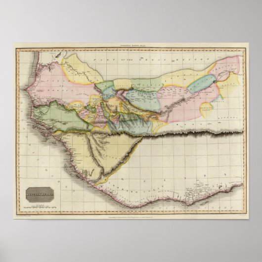 Western Afrika Poster (Voorkant)