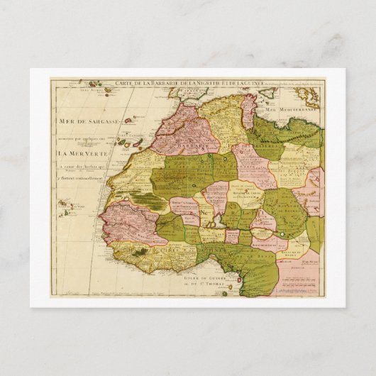 Western AfrikaPanoramische kaartWest-Afrika 3 Briefkaart (Voorkant)