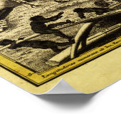 Western AfrikaPanoramische kaartWest-Afrika 3 Poster (Hoek)