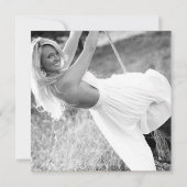 Western Afstudeerder bekendmaking bruin blauw Kaart (Achterkant)