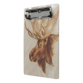 Western Amerikaans dieronderzoek | Moose Portret Mini Klembord (Angled2)