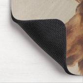 Western Amerikaans dieronderzoek | Moose Portret Muismat (Hoek)