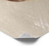 Western Amerikaans dieronderzoek | Moose Portret Poster (Hoek)