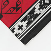 Western-Amerikaans-Indische vlootsbank Fleece Deken (Hoek)