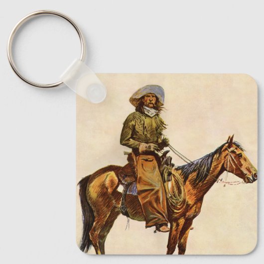  Western, An Arizona Cowboy van Remington Sleutelhanger (Voorkant)