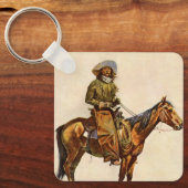  Western, An Arizona Cowboy van Remington Sleutelhanger (Voorkant)