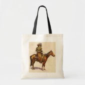  Western, An Arizona Cowboy van Remington Tote Bag (Voorkant)
