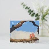 Western Australia Birds Feestdagenkaart (Staand voorkant)