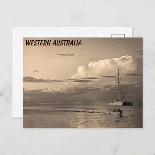 Western Australië Briefkaart (Voorkant / Achterkant)