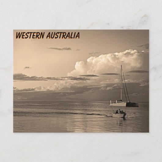 Western Australië Briefkaart (Voorkant)
