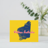 Western Australië Briefkaart (Staand voorkant)