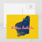 Western Australië Briefkaart (Voorkant / Achterkant)